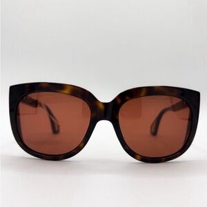 NWOT - GUCCI Women’s 57mm Cat Eye Havana Brown Full-Rim Sunglasses (GG0468S)